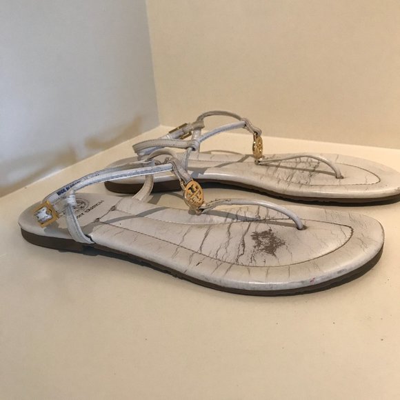 Tory Burch White Sandals - Picture 4 of 9